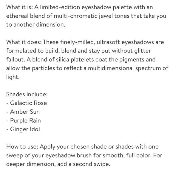 💜PLEASE READ Stila Heaven’s Vault Kaleidoscope Eyeshadow Palette💜 - Picture 6 of 11